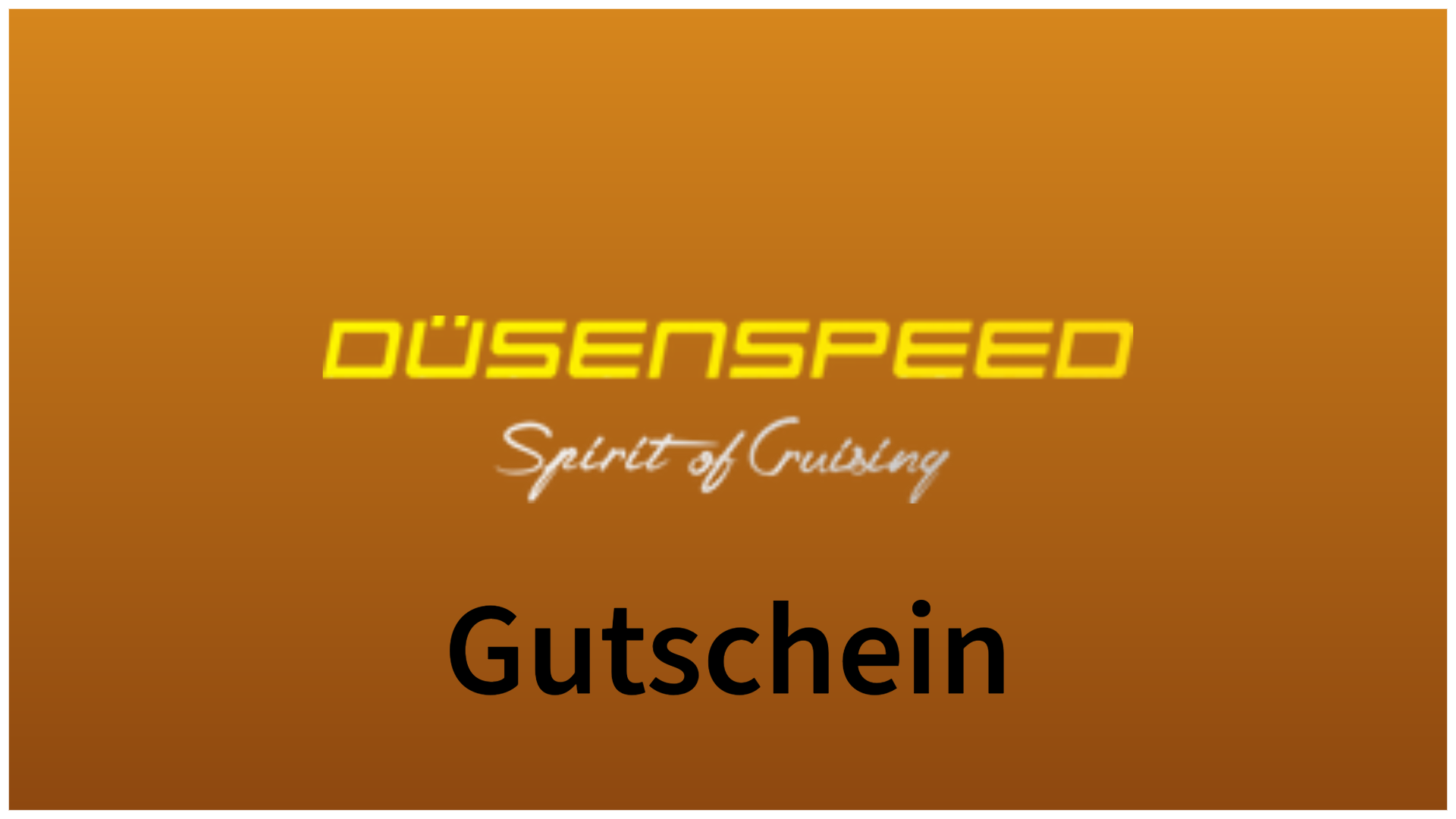 Düsenspeed Gutschein
