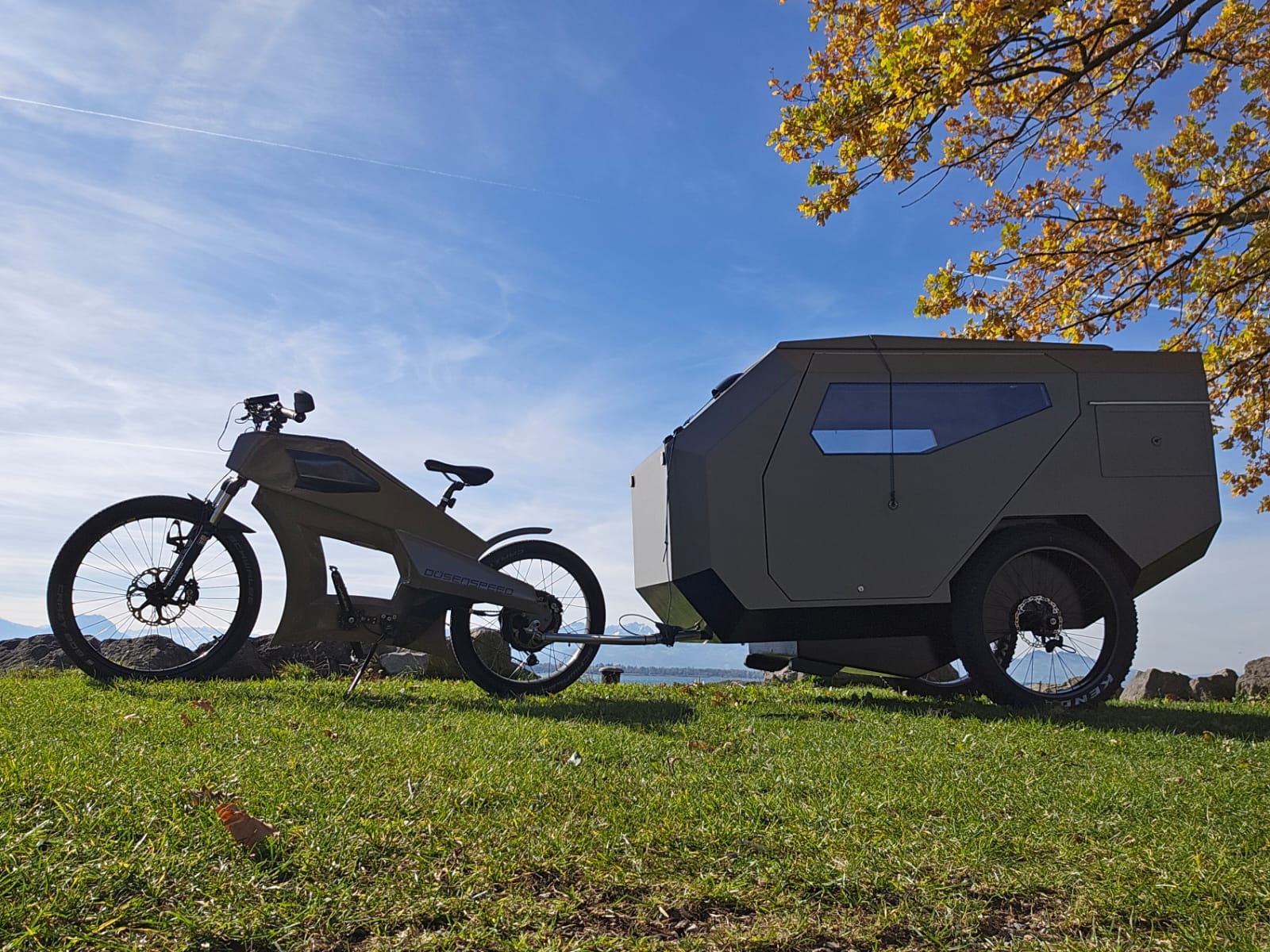 Individueller Düsenspeed Wohnwagen